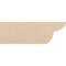 Ekena Millwork 6in. W x 8in. H x 24in. L Crestline Woodgrain TimberThane Rafter Tail, Primed Tan RFTUR06X08X24CRERCPR - alternate 4